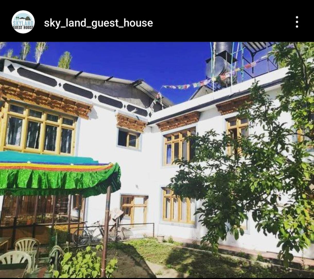 Sky Land Hostel Leh Ngoại thất bức ảnh